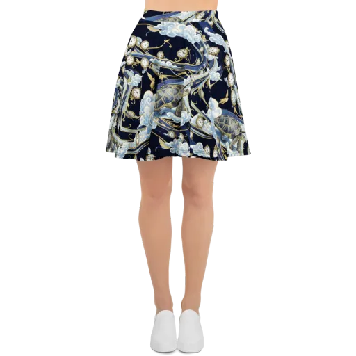 Celestial Slowtime on a Skater Skirt