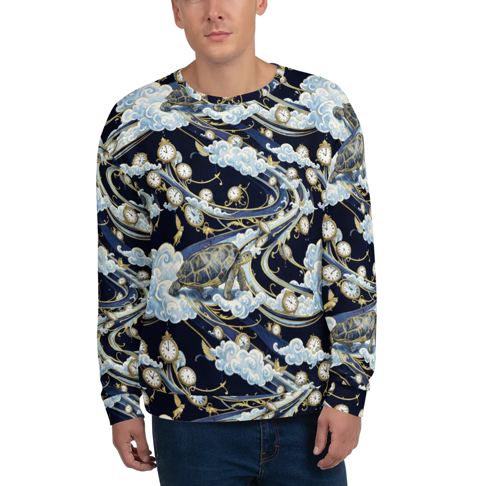 Celestial Slowtime on Sweatshirt — Front