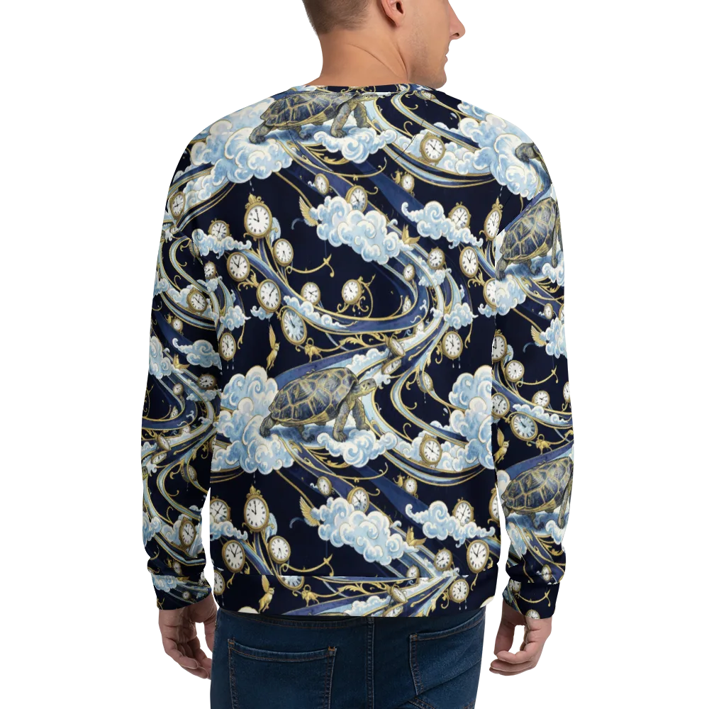 Celestial Slowtime on Sweatshirt — Back