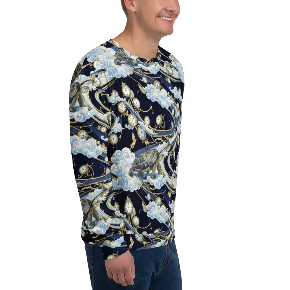 Celestial Slowtime on Sweatshirt — Right Front