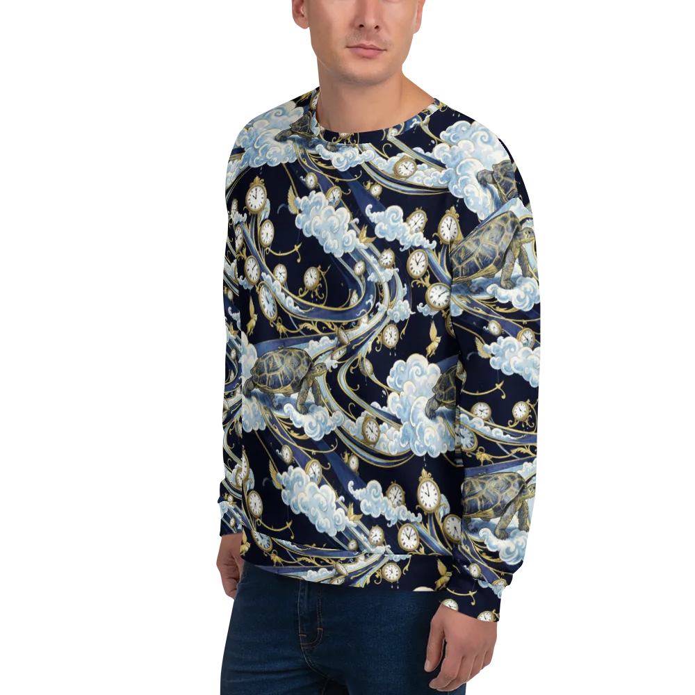 Celestial Slowtime on Sweatshirt — Left Front