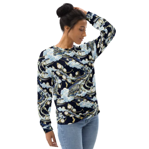 Celestial Slowtime on a Sweatshirt