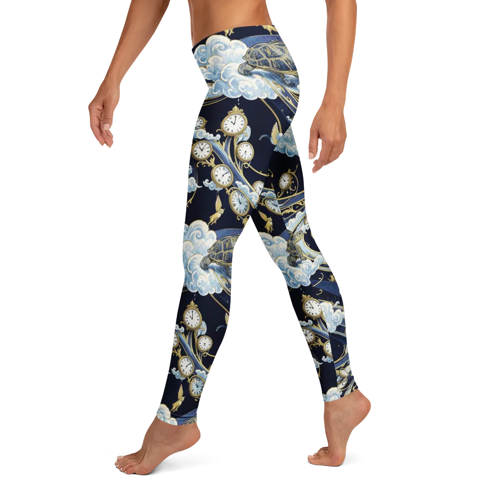 Celestial Slowtime on Leggings — Left