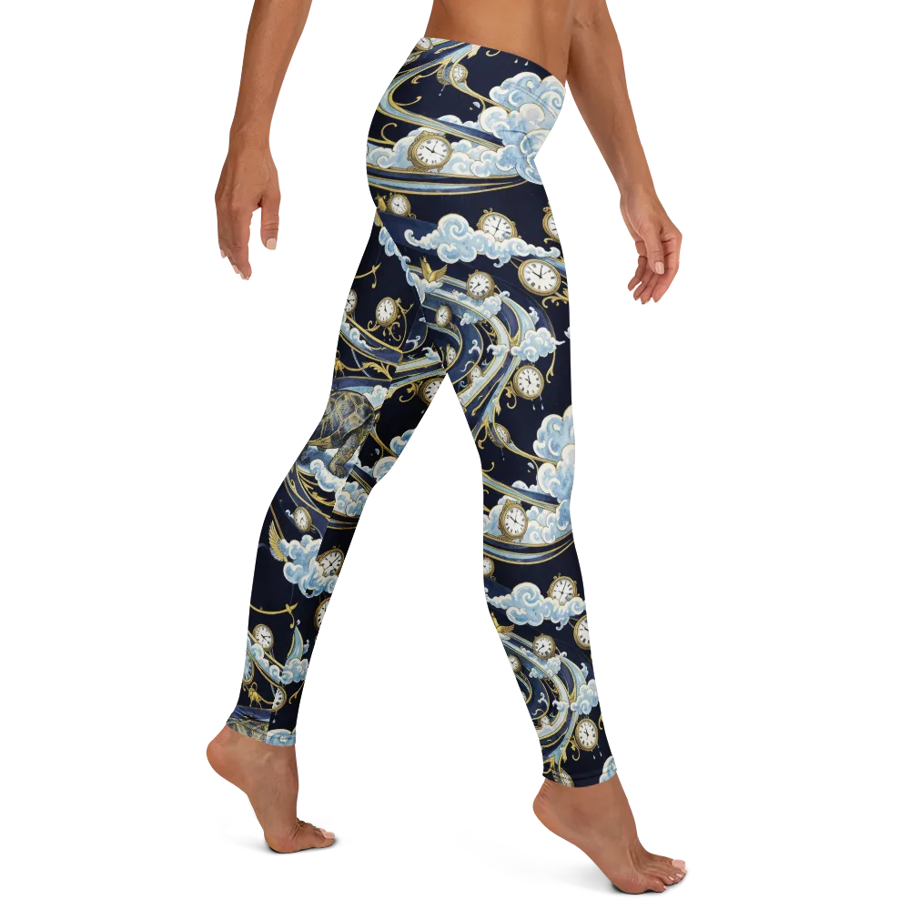 Celestial Slowtime on Leggings — Right