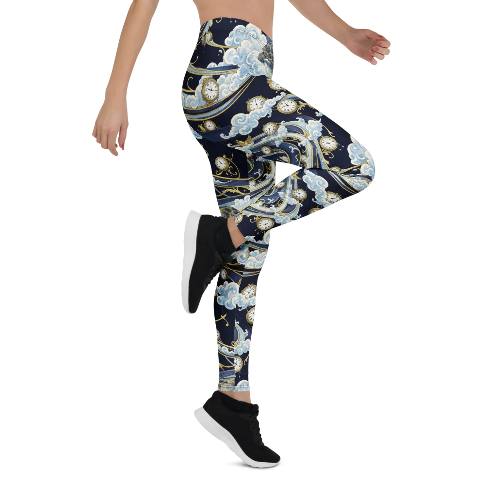 Celestial Slowtime on Leggings — Right