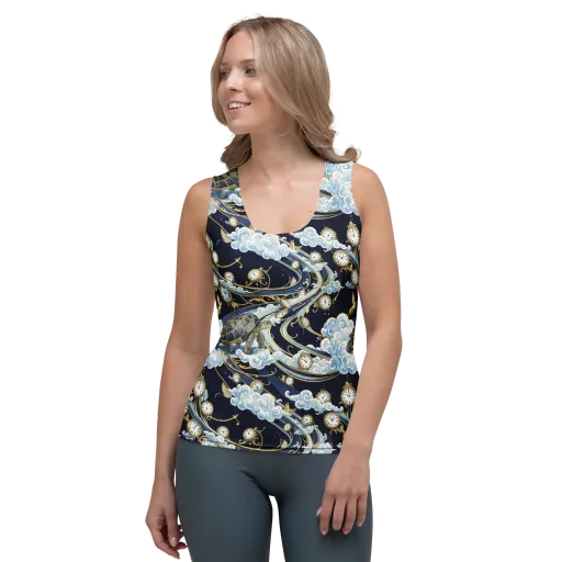 Celestial Slowtime on a Women's Tank Top