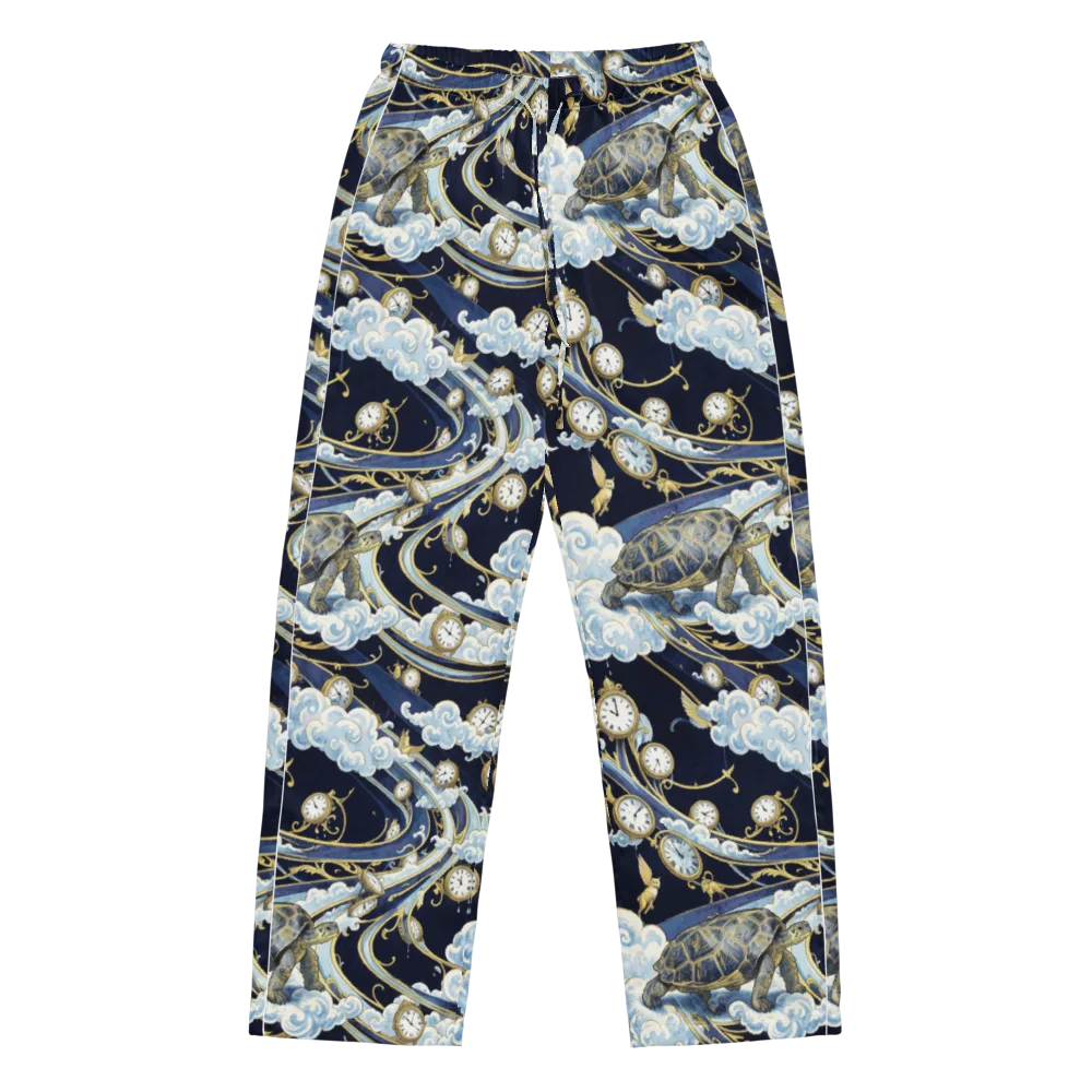 Celestial Slowtime on Women's Pajama Pants — Front