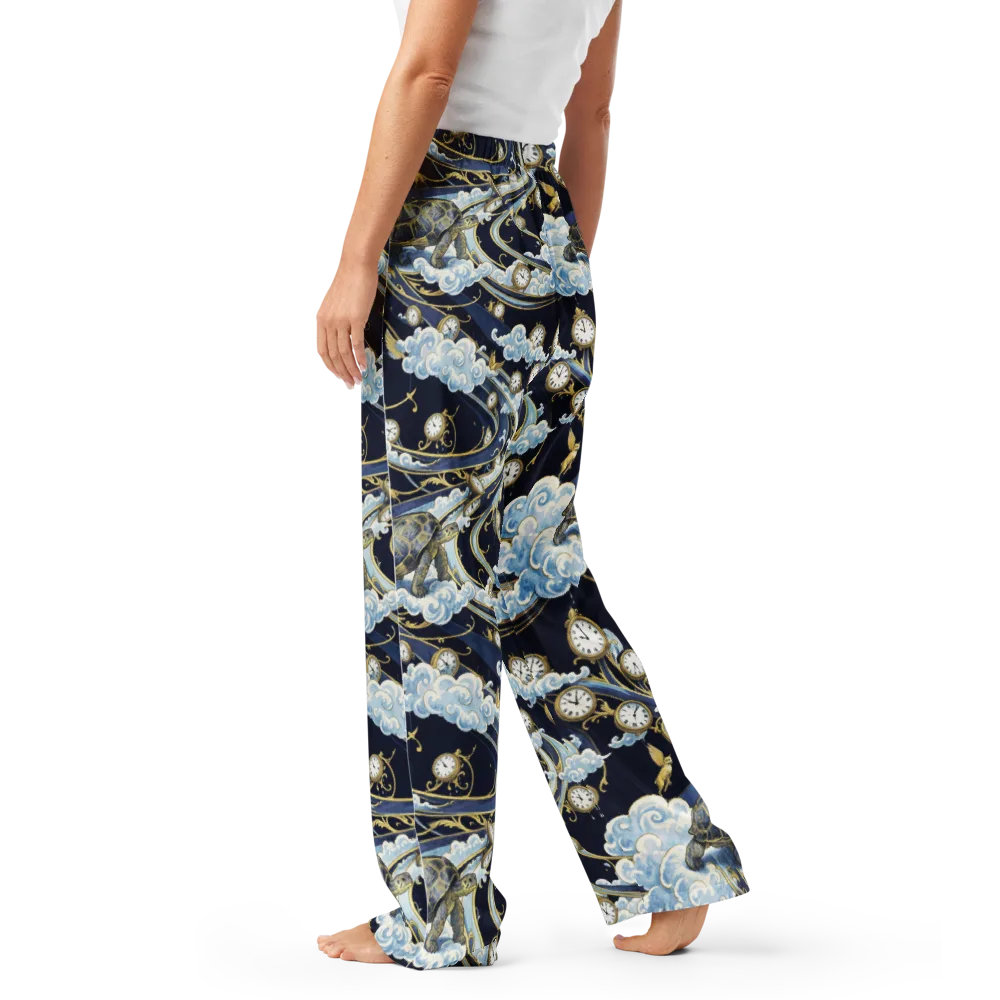 Celestial Slowtime on Women's Pajama Pants — Left