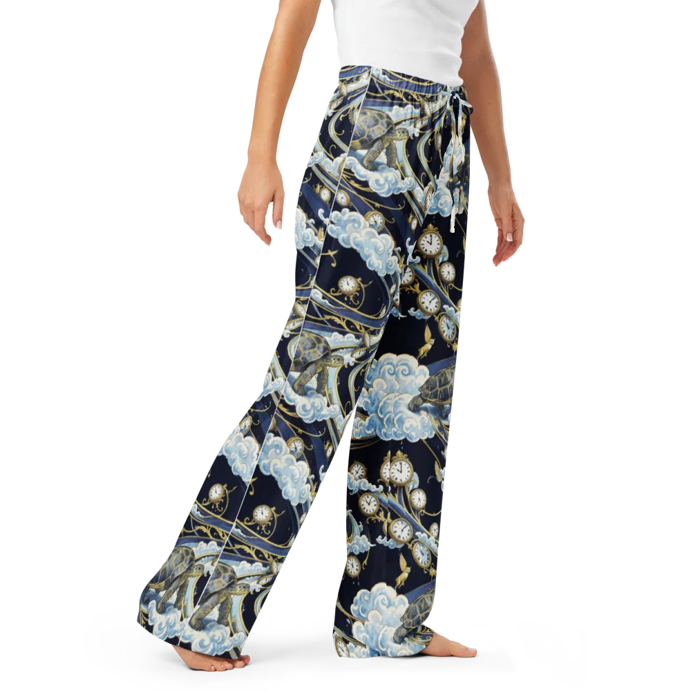 Celestial Slowtime on Women's Pajama Pants — Right Front