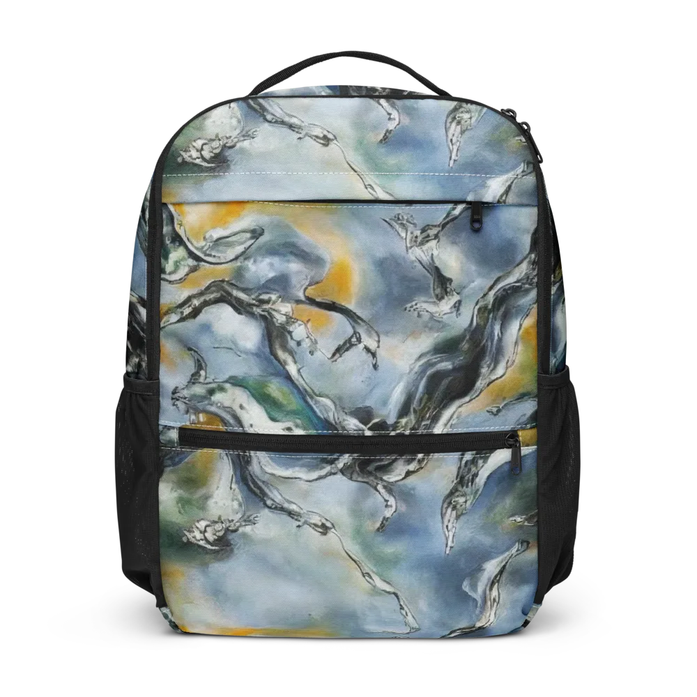 Whale Song on Utility Backpack — Front