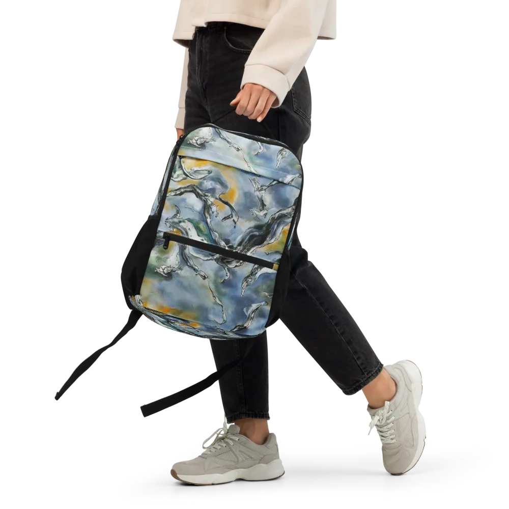Whale Song on Utility Backpack — Front