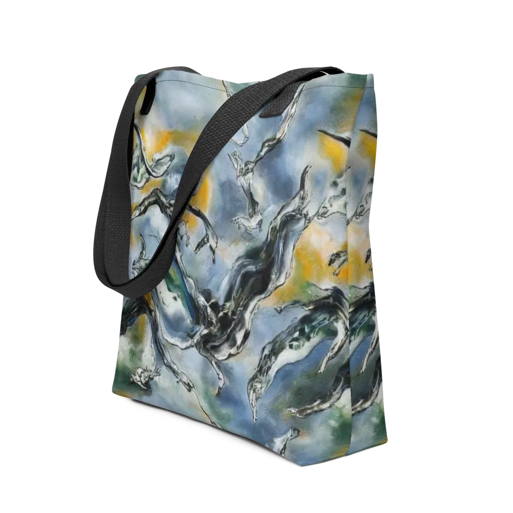 Whale Song on Tote Bag — Front