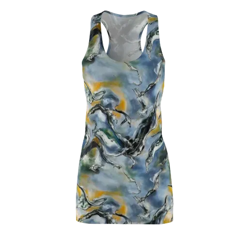 Whale Song on a Racerback Dress