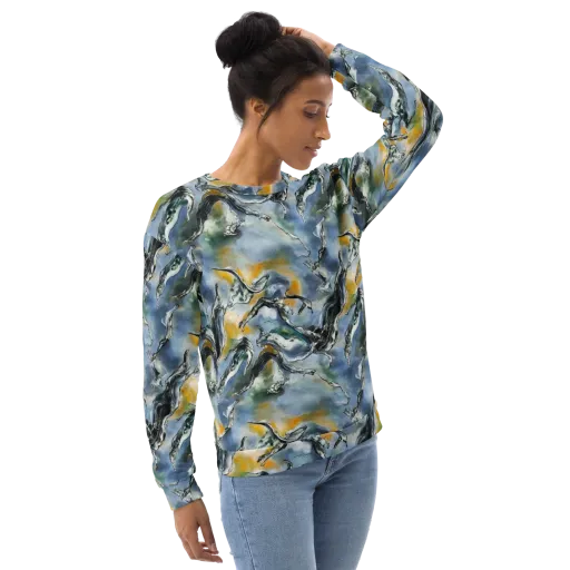 Whale Song on a Sweatshirt