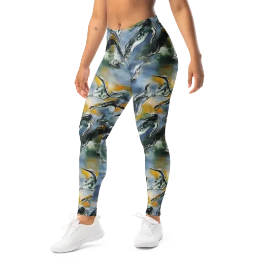 Whale Song on a Leggings