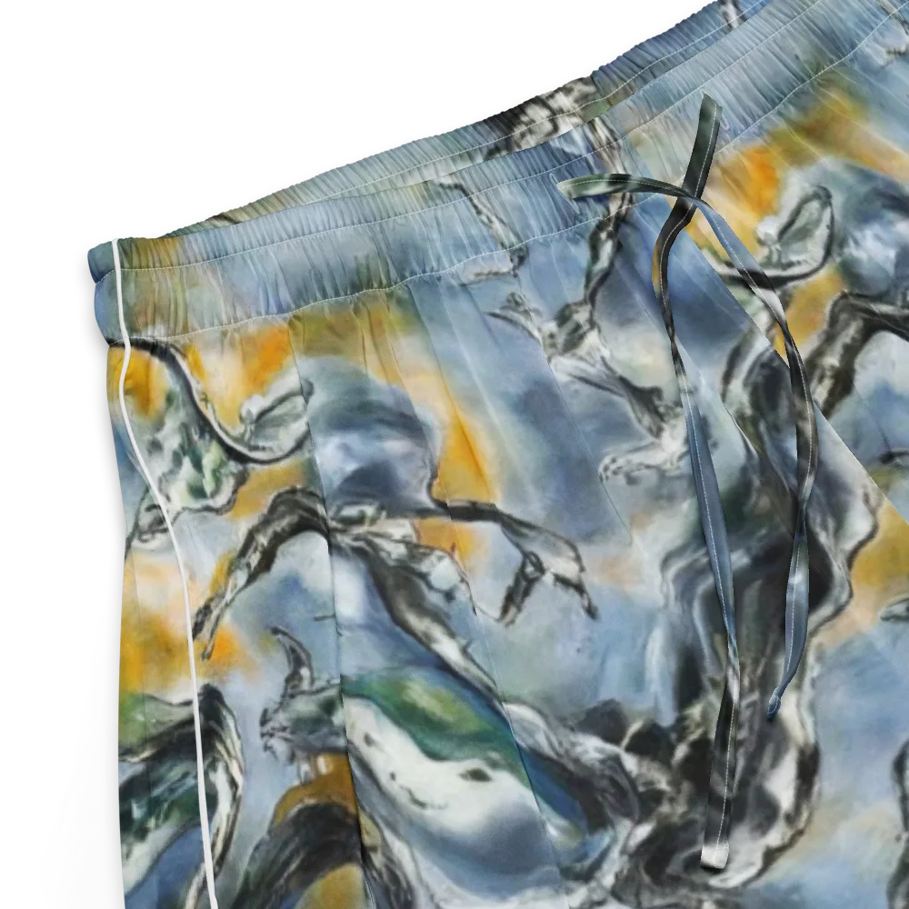 Whale Song on Women's Pajama Shorts — Product details