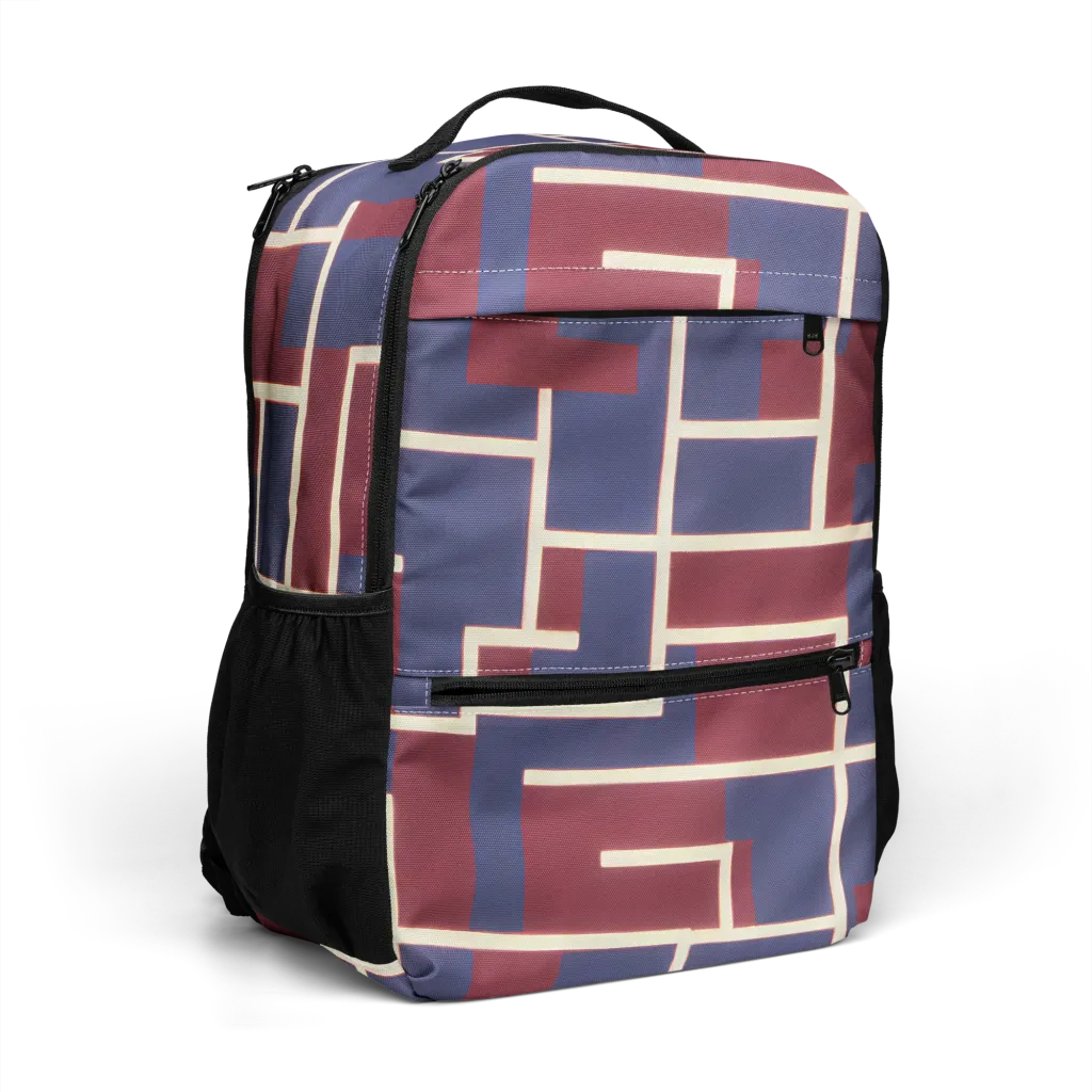 Luminous Maze on Utility Backpack — Right Front