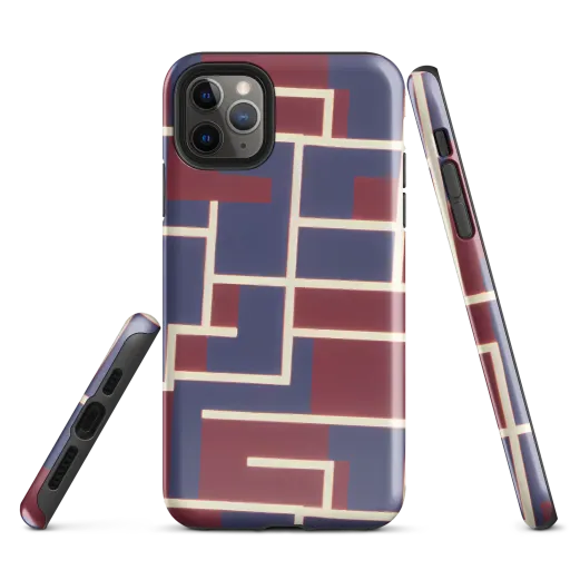 Luminous Maze on a Tough Case for iPhone®