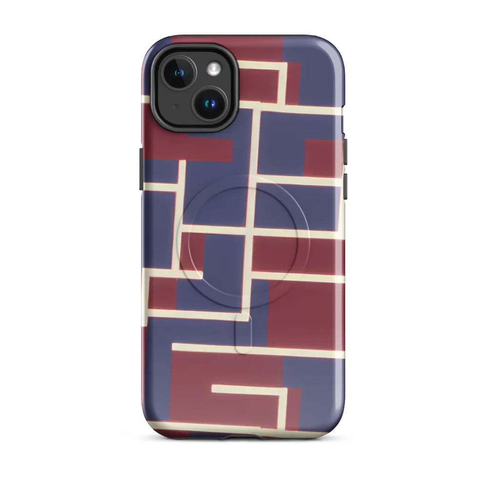 Luminous Maze on MagSafe Tough Case for iPhone® — Front