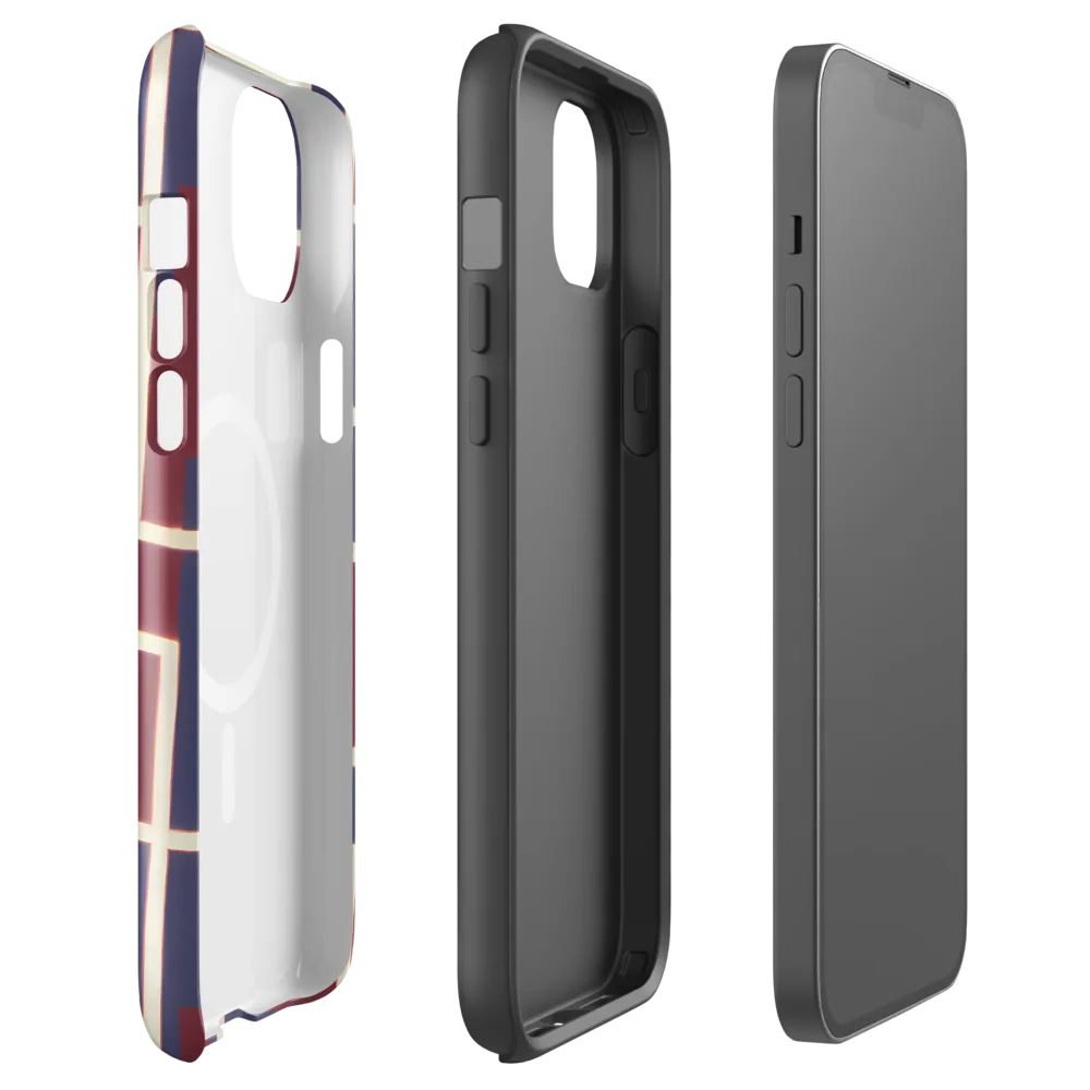 Luminous Maze on MagSafe Tough Case for iPhone® — Front