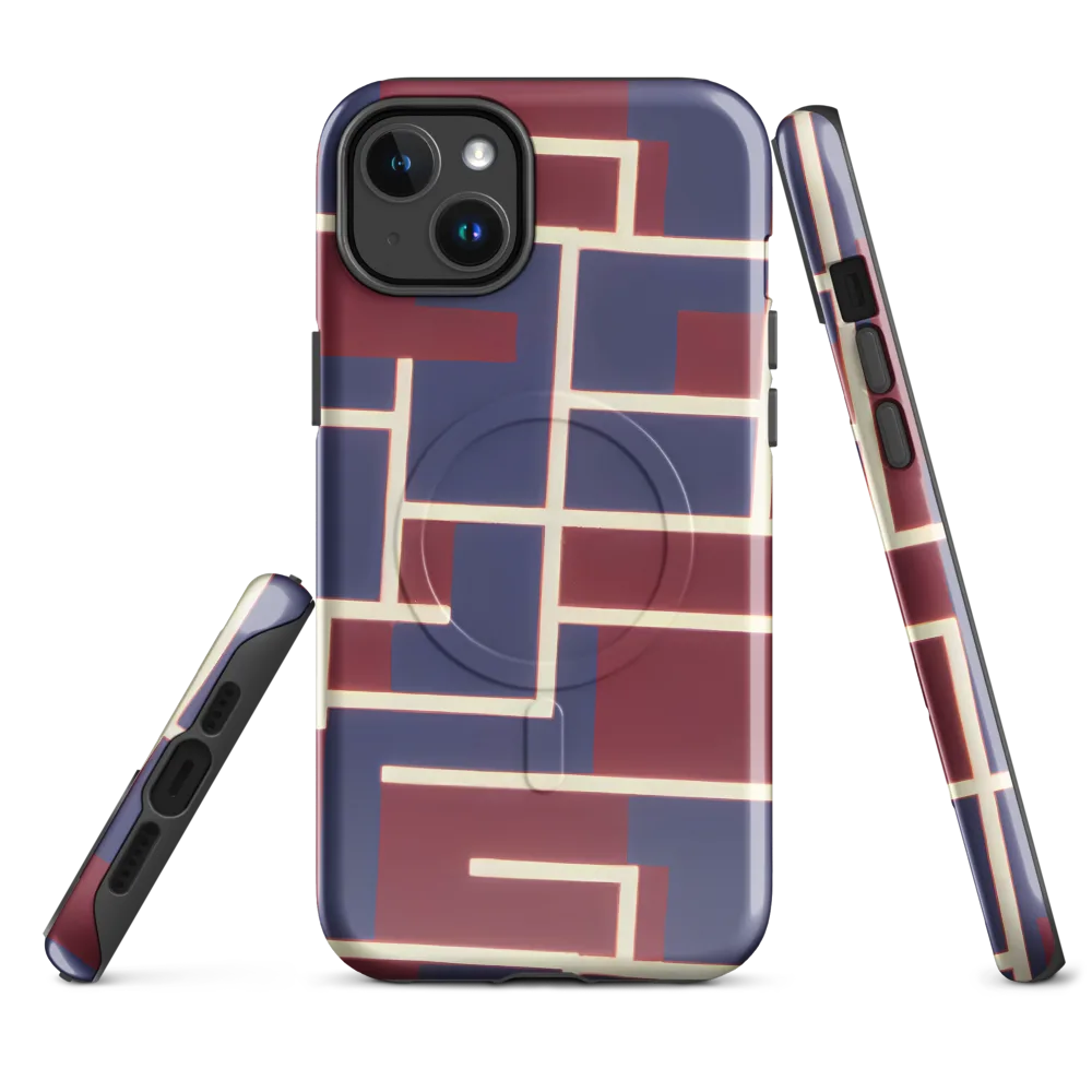 Luminous Maze on MagSafe Tough Case for iPhone® — Front