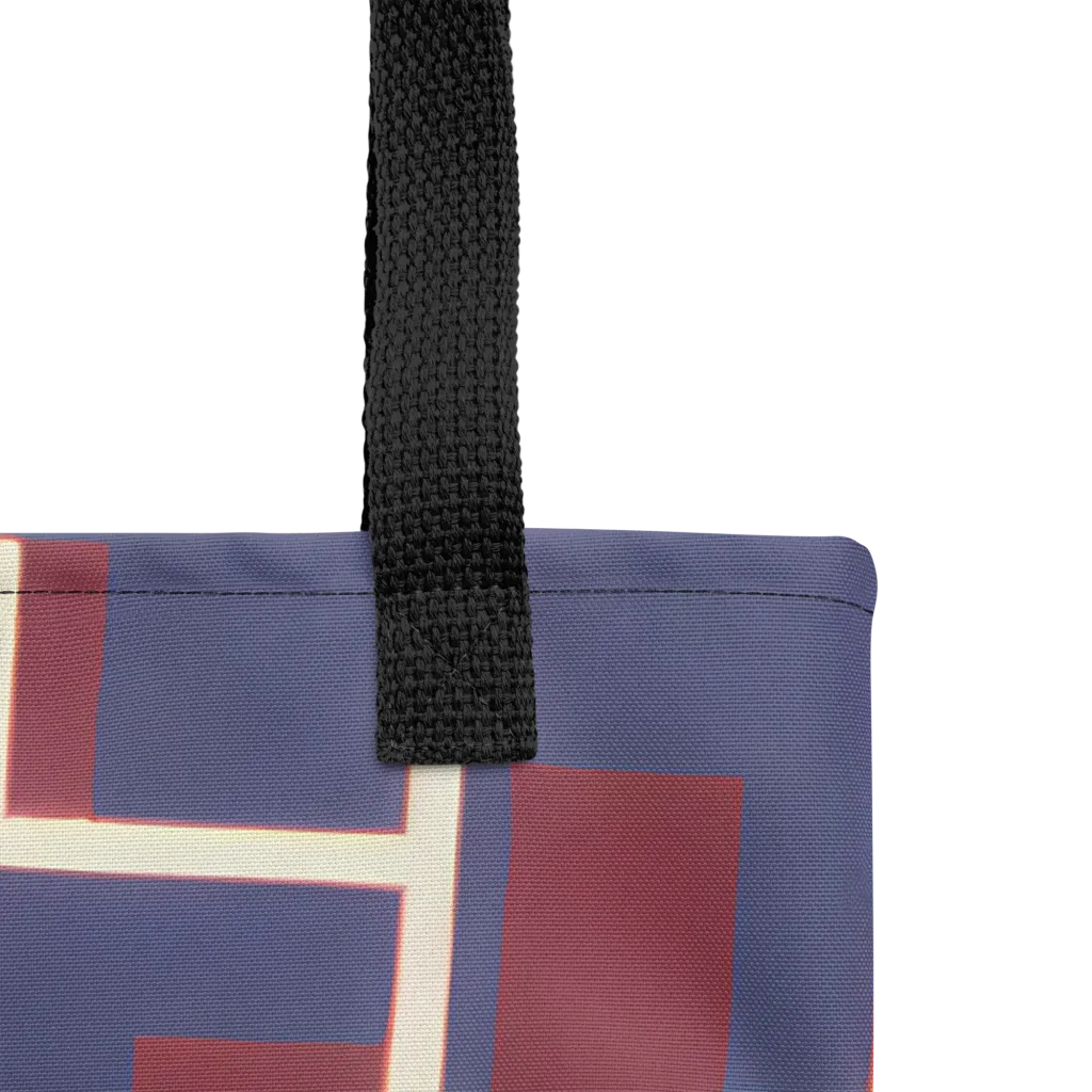 Luminous Maze on Tote Bag — Product details