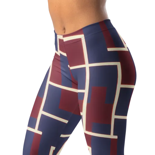 Luminous Maze on a Leggings