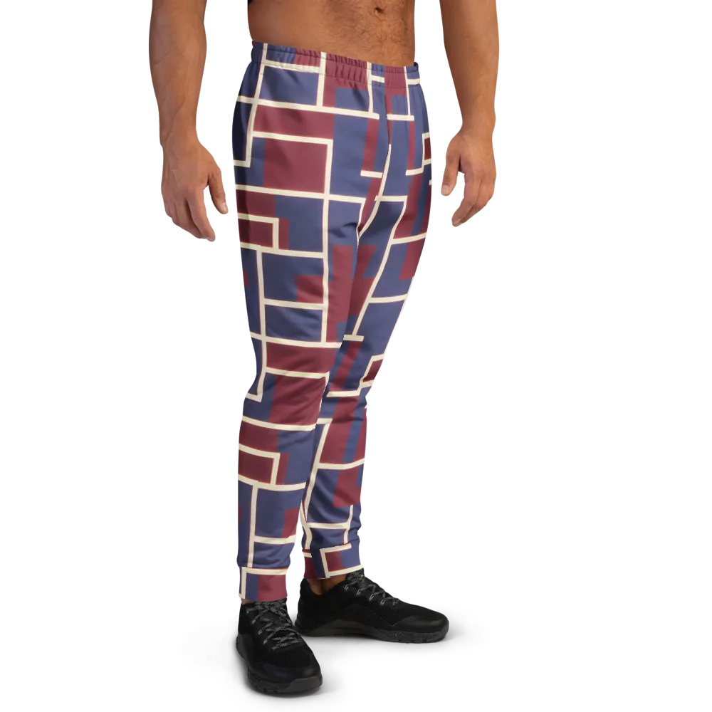 Luminous Maze on Men's Joggers — Right