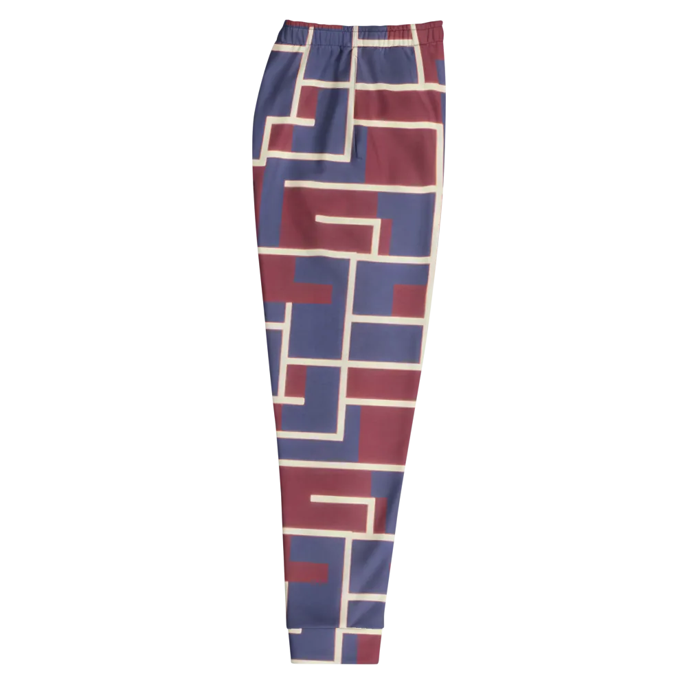 Luminous Maze on Men's Joggers — Right