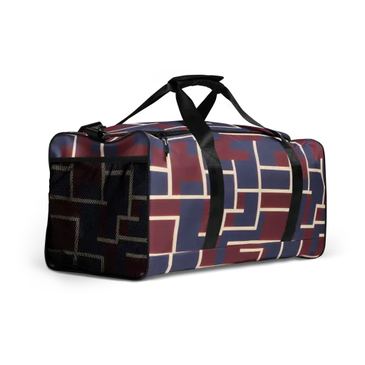 Luminous Maze on a Duffle Bag