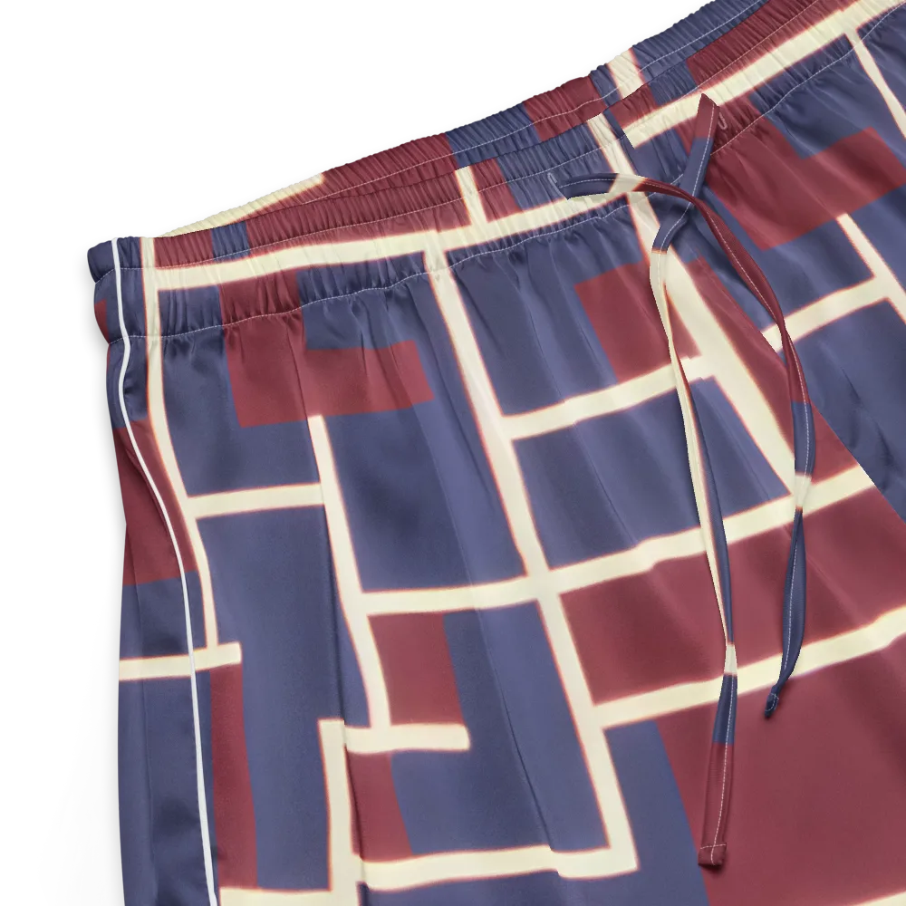 Luminous Maze on Women's Pajama Shorts — Product details
