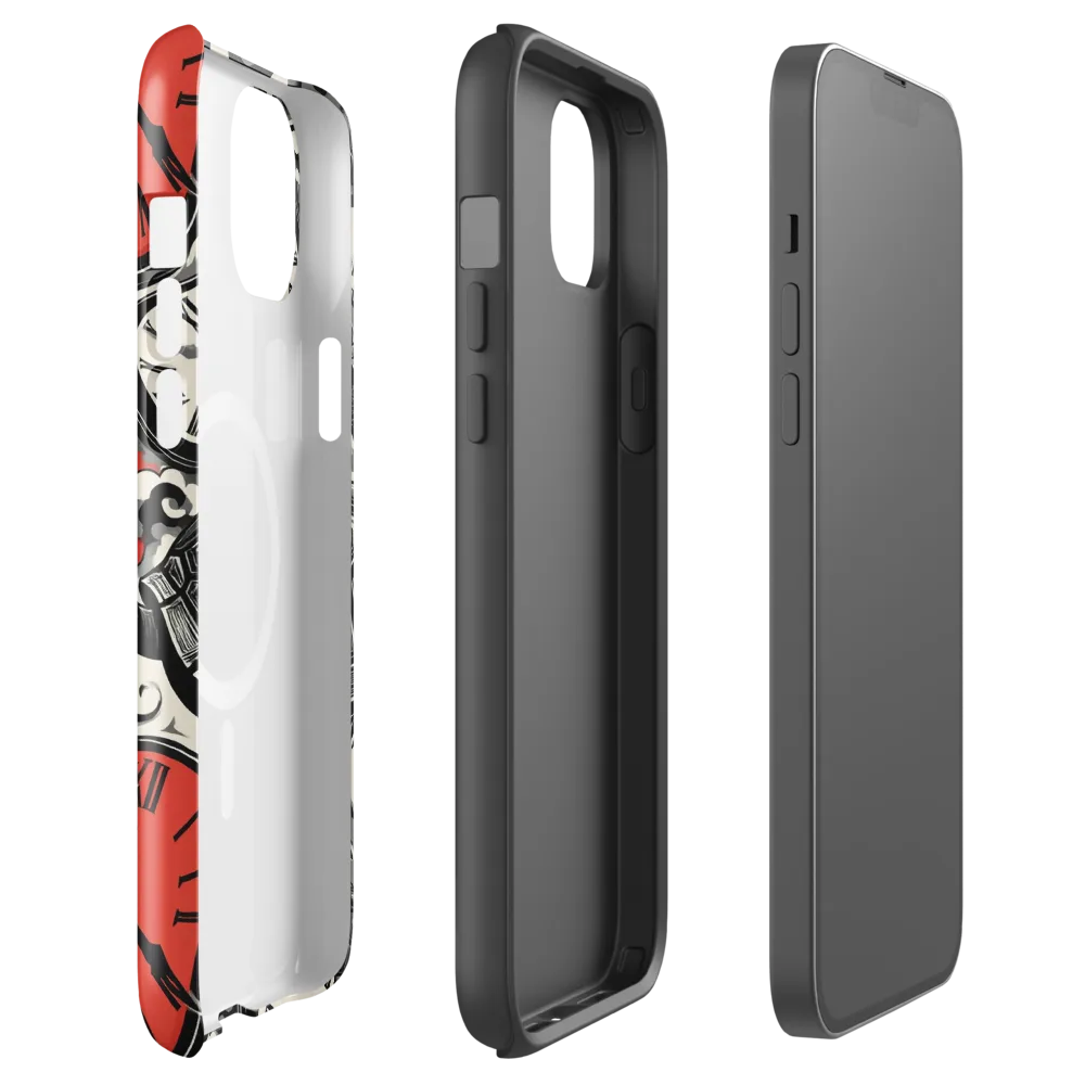 Red Hour Almanac on MagSafe Tough Case for iPhone® — Front