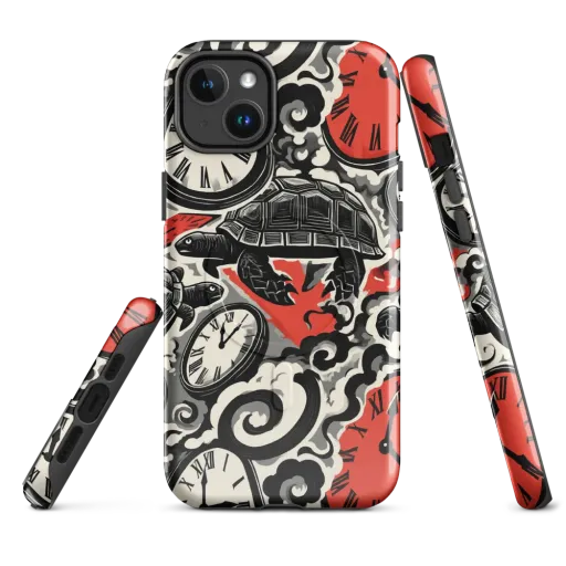 Red Hour Almanac on a MagSafe Tough Case for iPhone®