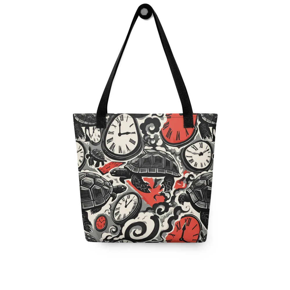 Red Hour Almanac on Tote Bag — Front