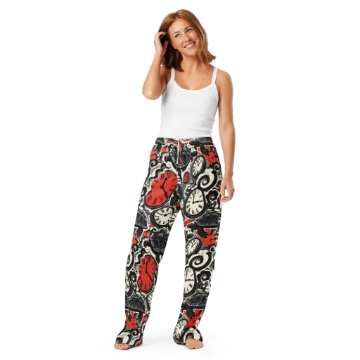 Red Hour Almanac on a Women's Pajama Pants