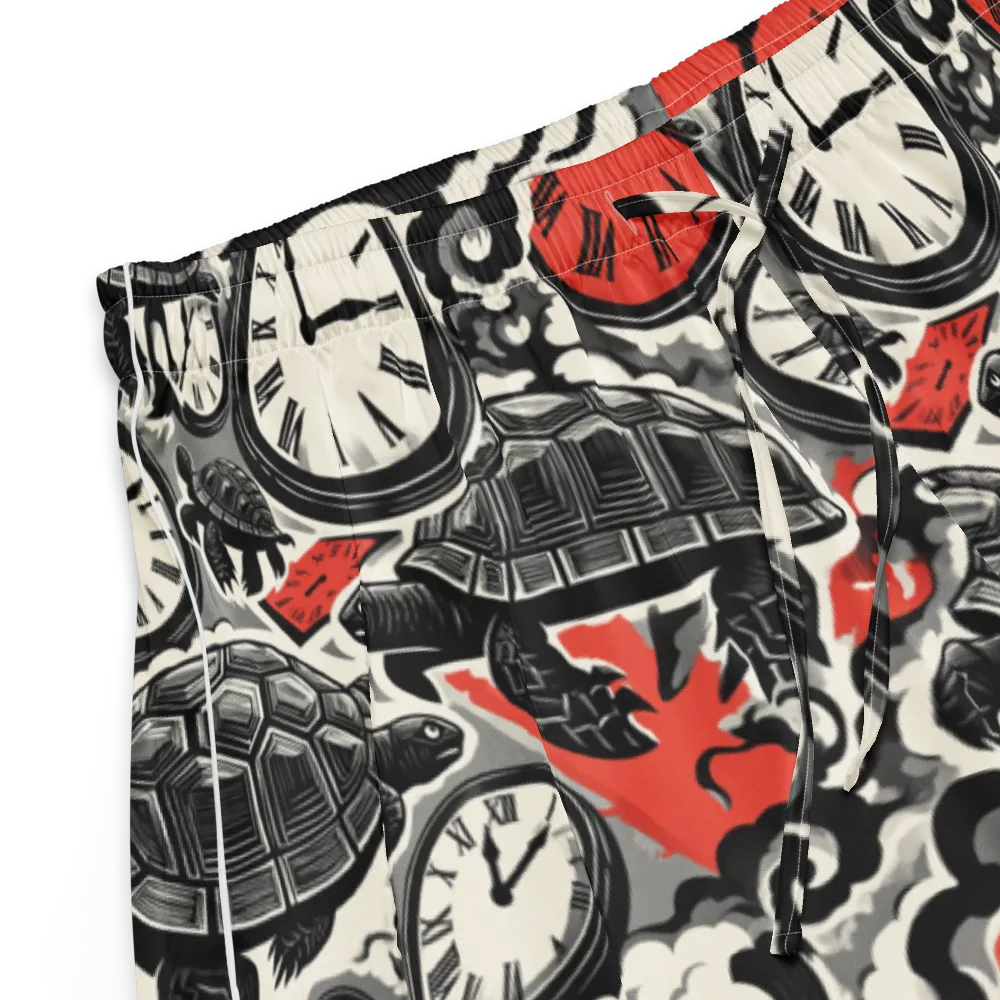 Red Hour Almanac on Women's Pajama Shorts — Product details