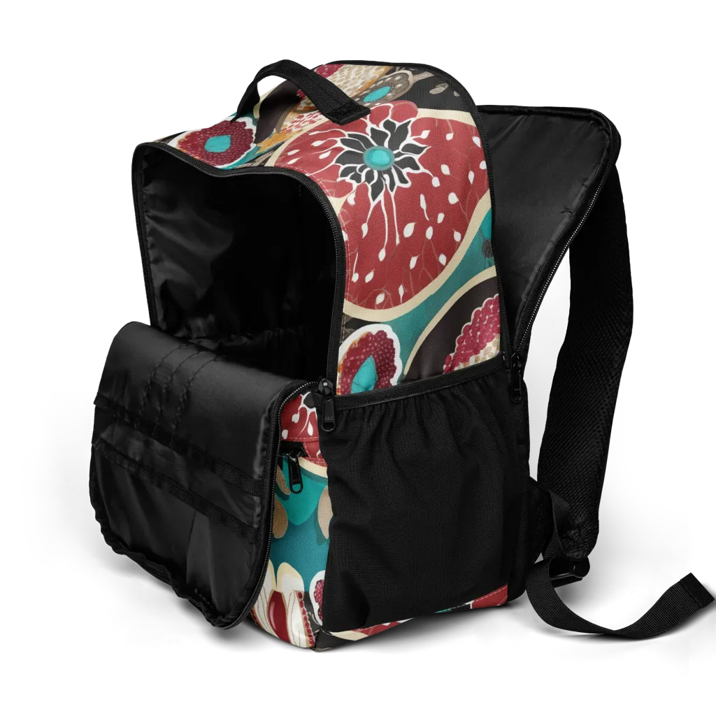 Garnet Garden on Utility Backpack — Product details 2