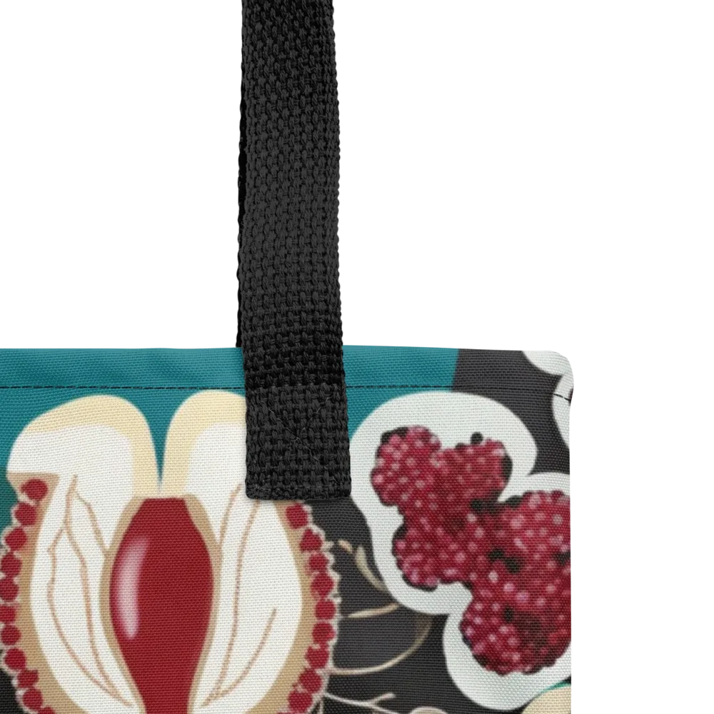 Garnet Garden on Tote Bag — Product details
