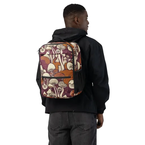 Mushroom Moonrise on a Utility Backpack