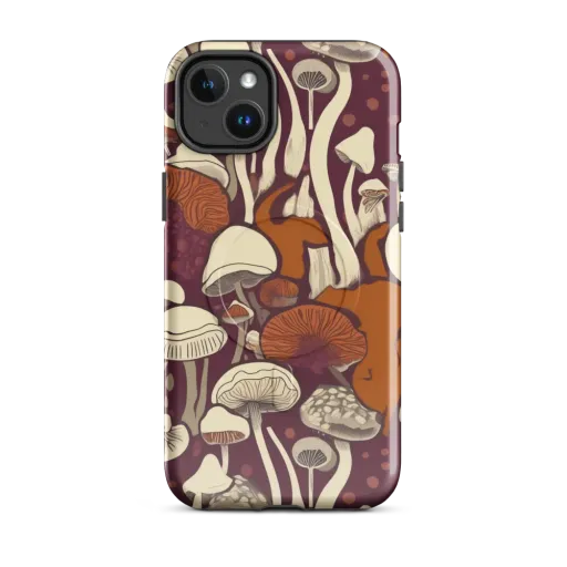 Mushroom Moonrise on a MagSafe Tough Case for iPhone®