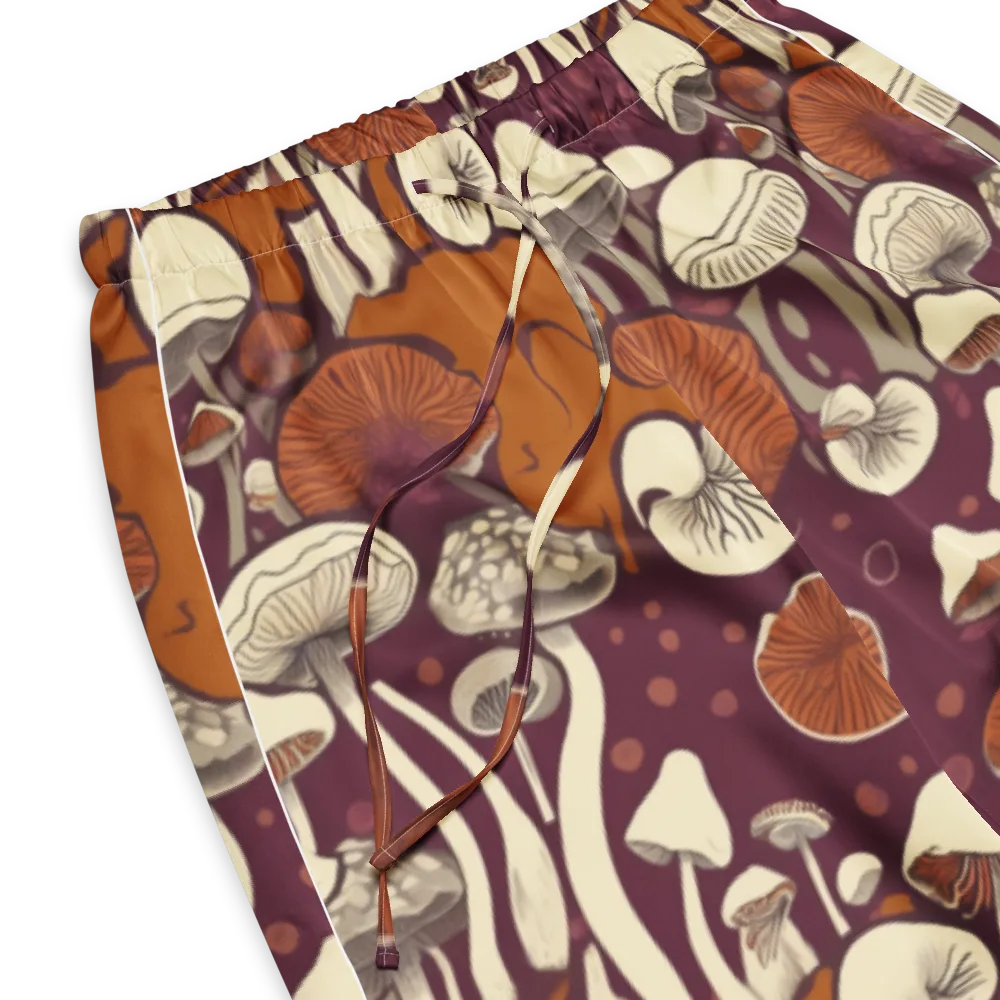 Mushroom Moonrise on Women's Pajama Pants — Product details