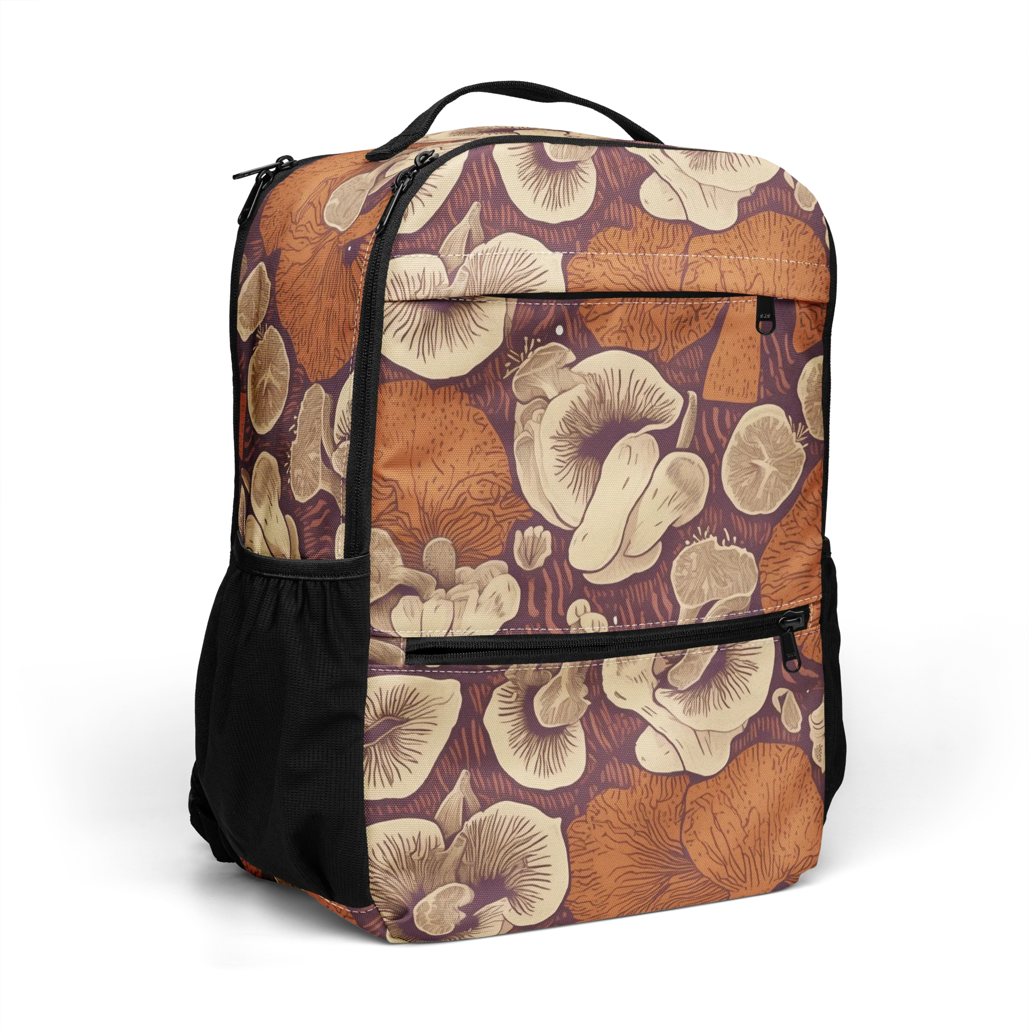Mushroom Nocturne on Utility Backpack — Right Front
