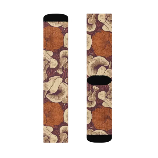 Mushroom Nocturne on a Socks