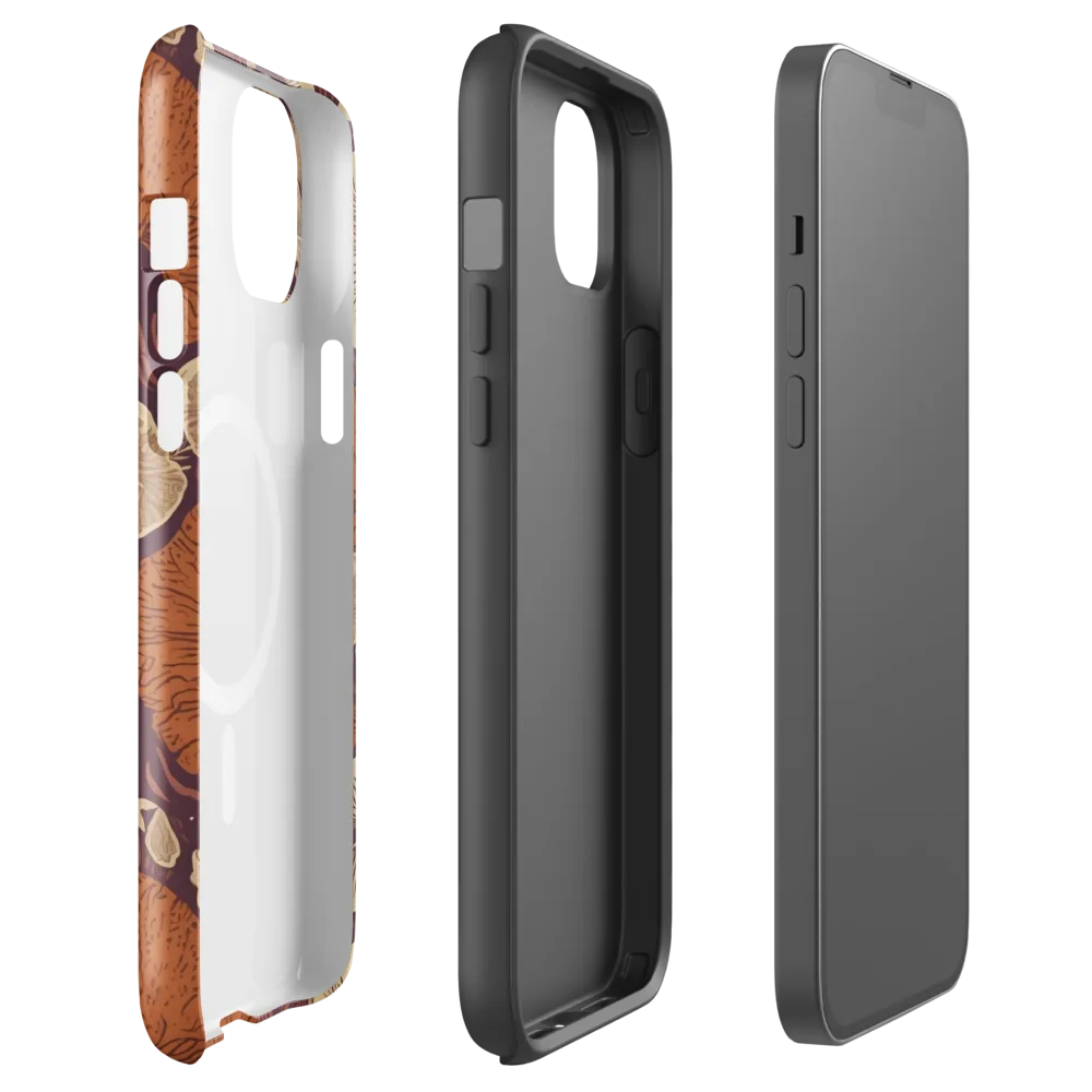 Mushroom Nocturne on MagSafe Tough Case for iPhone® — Front