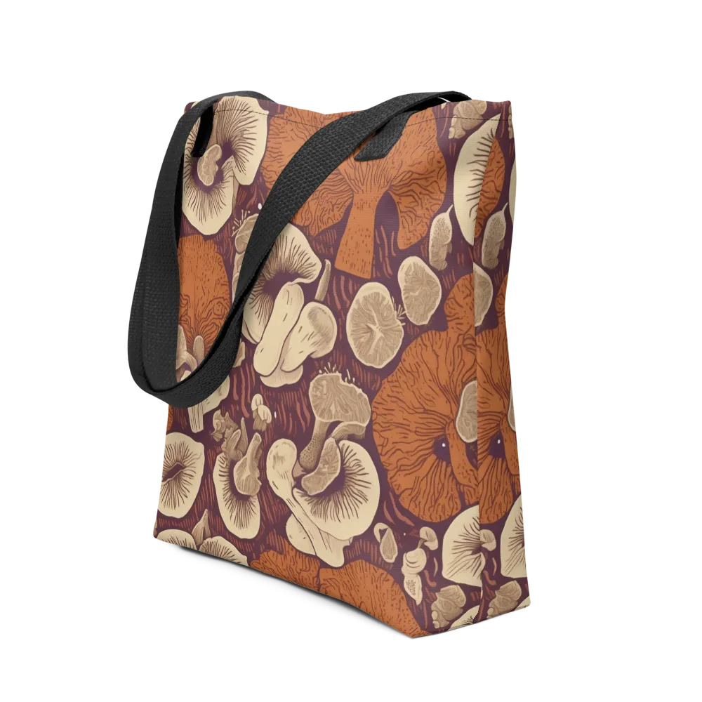 Mushroom Nocturne on Tote Bag — Front