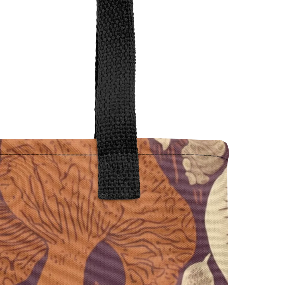 Mushroom Nocturne on Tote Bag — Product details