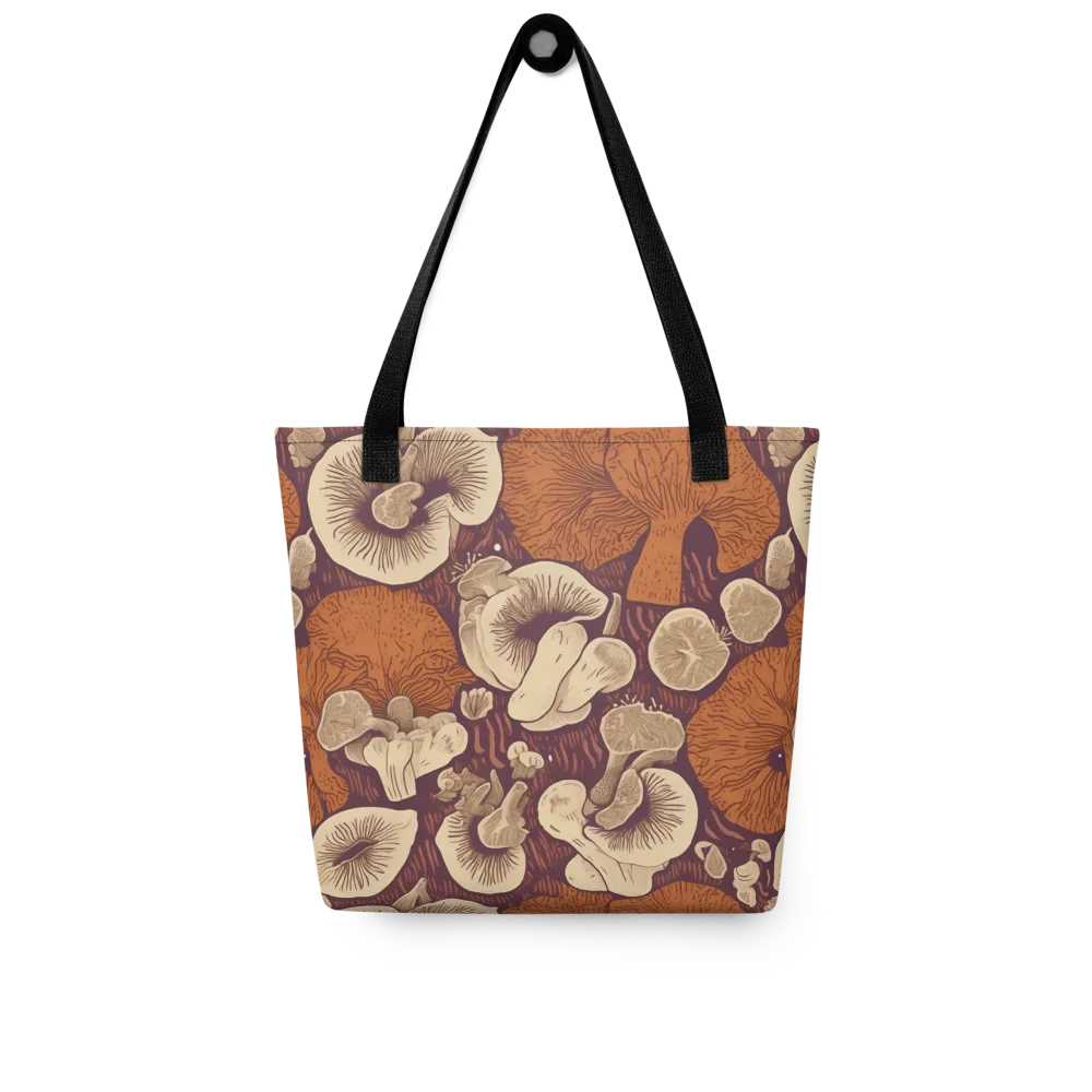 Mushroom Nocturne on Tote Bag — Front