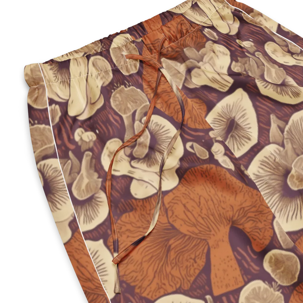 Mushroom Nocturne on Women's Pajama Pants — Product details