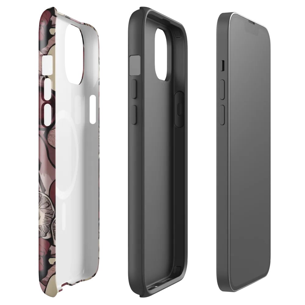 Pomegranate Nocturne on MagSafe Tough Case for iPhone® — Front