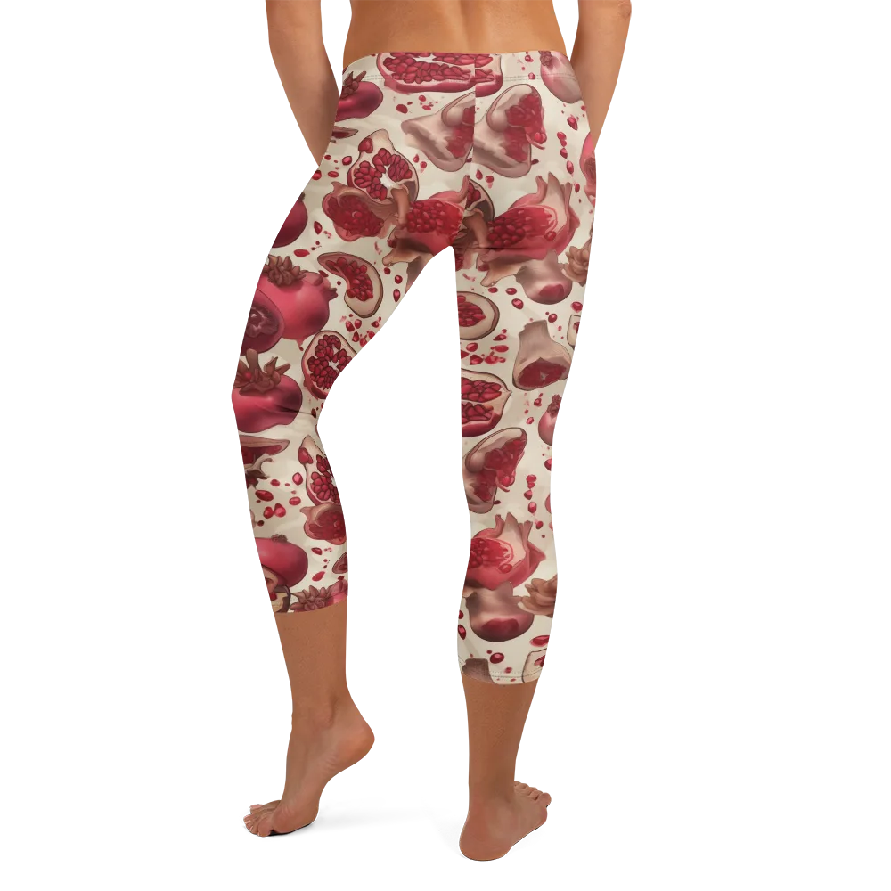 Pomegranate Atelier on Capri Leggings — Back